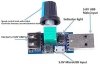 Kontroler prędkości wentylatora USB z pokrętłem z wlącznikiem