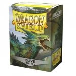 Dragon Shield Standard Matte Sleeves - Olive (100 Sleeves)