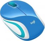 Mysz bezprzewodowa Logitech Wireless Mini Mouse M187 blue 2.4GHz