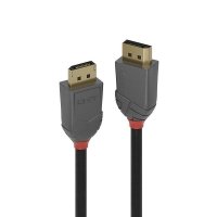 Kabel DisplayPort 1.4, LINDY Anthra Line 8K UHD M/M, czarny, 2m 