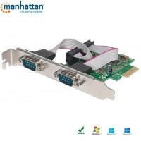 Kontroler COM Manhattan PCIe 2x RS-232/COM ICC 