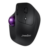 Mysz bezprzewodowa Perixx PERIMICE-720 laserowa trackball 34mm czarna RF, BLUETOOTH 