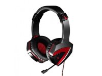 Słuchawki z mikrofonem A4Tech Bloody G501 czarno-czerwone 