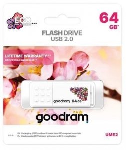 Pendrive 64GB USB 2.0 GOODRAM UME2-SPRING