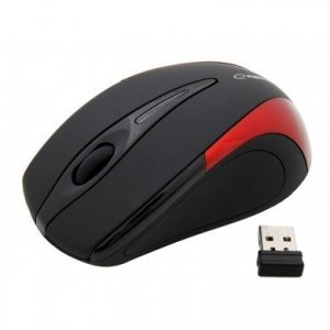 Mysz Bezprzewodowa ESPERANZA EM101 2.4GHz USB Czerwony