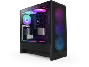 Obudowa NZXT H5 Flow RGB (2024) Midi Tower z oknem Czarna - USZ OPAK