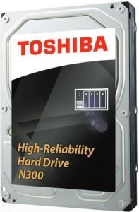 Dysk Toshiba N300 HDWG11AEZSTA 10TB 3,5 7200 256MB SATA III NAS
