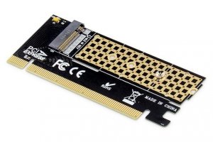 Karta rozszerzeń (Kontroler) DIGITUS M.2NVMe SSD PCIe 3.0 x16 SATA