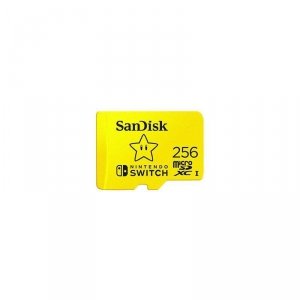 Karta pamięci MicroSDXC SanDisk Nintendo Switch 256GB 100/90 MB/s V30 UHS-I U3