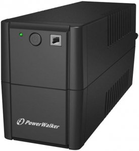 Zasilacz awaryjny UPS Power Walker Line-Interactive 650VA 2xSCHUKO RJ11 In/Out USB