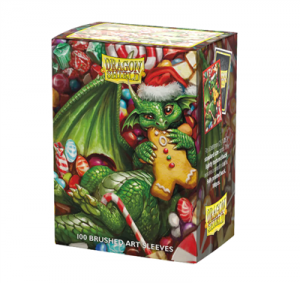Koszulki Dragon Shield Standard Brushed Art Sleeves - Christmas 2024 (100 Sleeves)