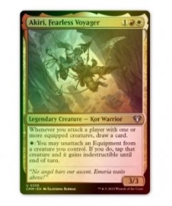 Akiri, Fearless Voyager Foil