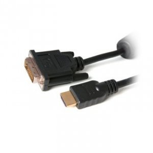Digitalbox BASIC.LNK kabel DVI-HDMI 1.8m (2*ferryt, potrójny ekran)