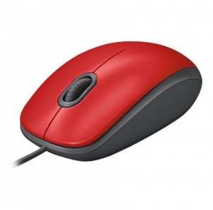 Mysz przewodowa LOGITECH 910-005490 M110 Silent MID RED - EMEA - USB