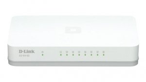 Switch niezarządzalny D-Link 8-portowy GO-SW-8G 8x1000Mbit (RJ45)