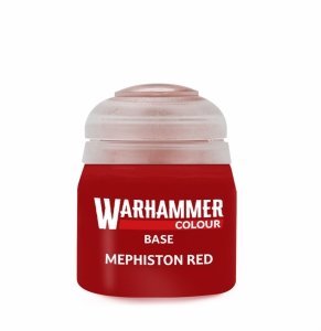 Farba Warhammer Colour Base: Mephiston Red 12ml (Citadel)