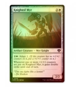Knighted Myr Foil