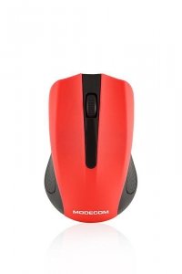 Mysz bezprzewodowa Modecom MC-WM9 czerwono-czarna