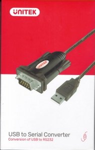 Kabel adapter Unitek Y-105 USB 2.0 do RS-232