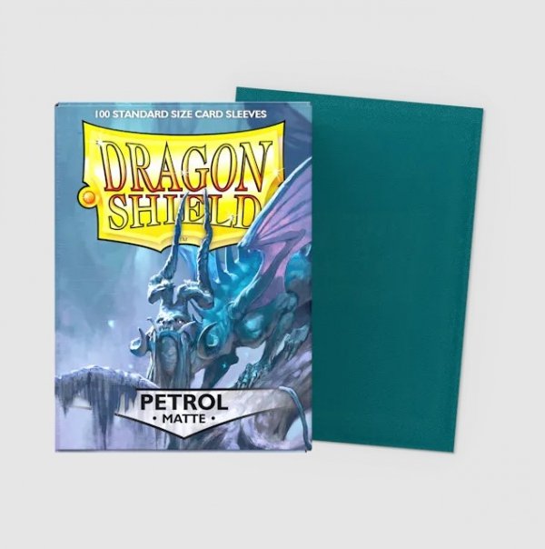 Koszulki Dragon Shield Standard Sleeves - Matte Petrol (100 Sleeves)