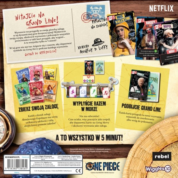 One Piece w 5 minut. Gra planszowa