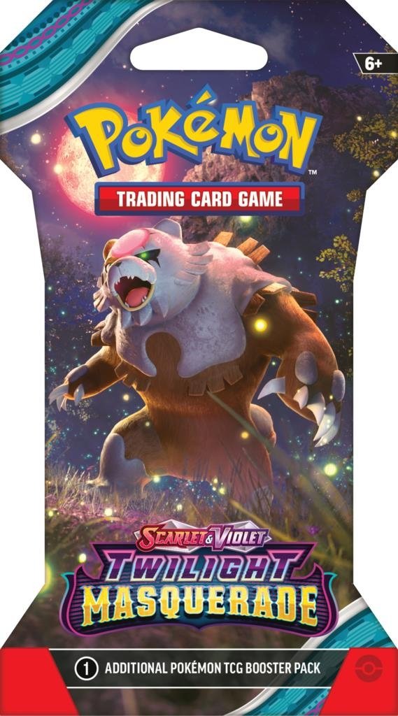 Pokémon TCG: Scarlet &amp; Violet - Twilight Masquerade - Sleeved Booster