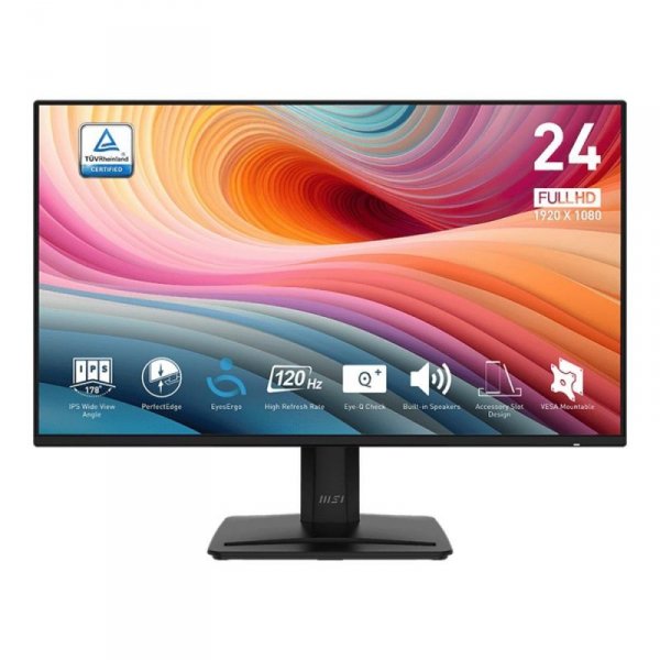 Monitor MSI 23,8&quot; PRO MP242A E2 HDMI DP VGA głośniki 2x2W - USZ OPAK