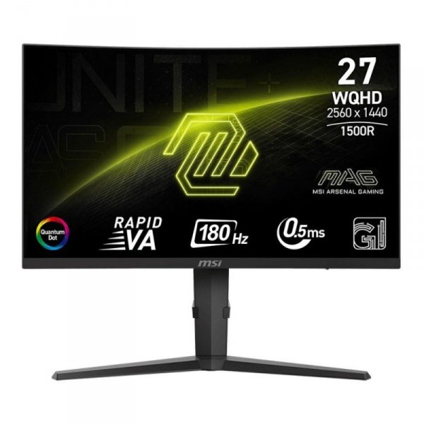 Monitor MSI 27&quot; MAG 275CQRF QD E2 2xHDMI DP 4xUSB - USZ OPAK