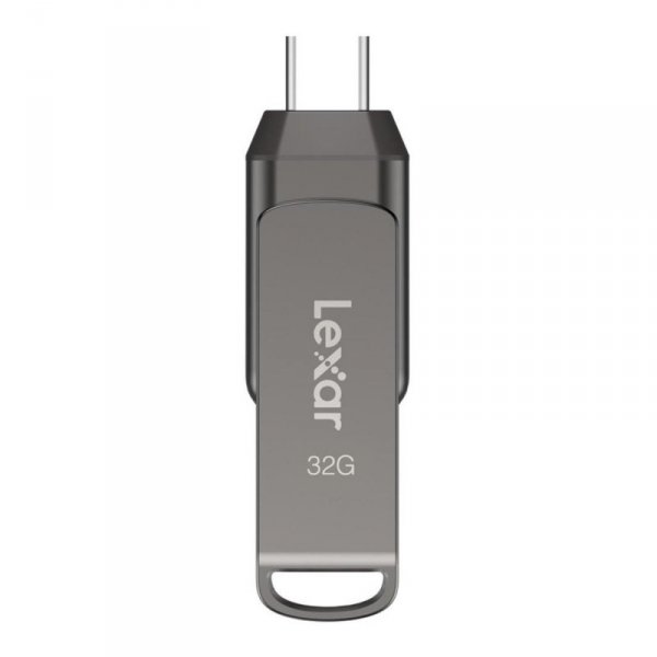 Pendrive Lexar JumpDrive D400 32GB USB 3.2 Gen1 Type-C 100MB/s srebrny
