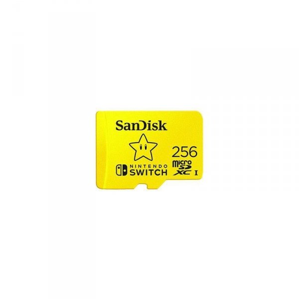 Karta pamięci MicroSDXC SanDisk Nintendo Switch 256GB 100/90 MB/s V30 UHS-I U3