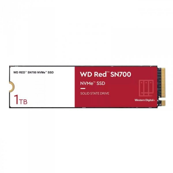 Dysk SSD WD Red SN700 1TB M.2 2280 NVMe (3430/3000 MB/s) WDS100T1R0C