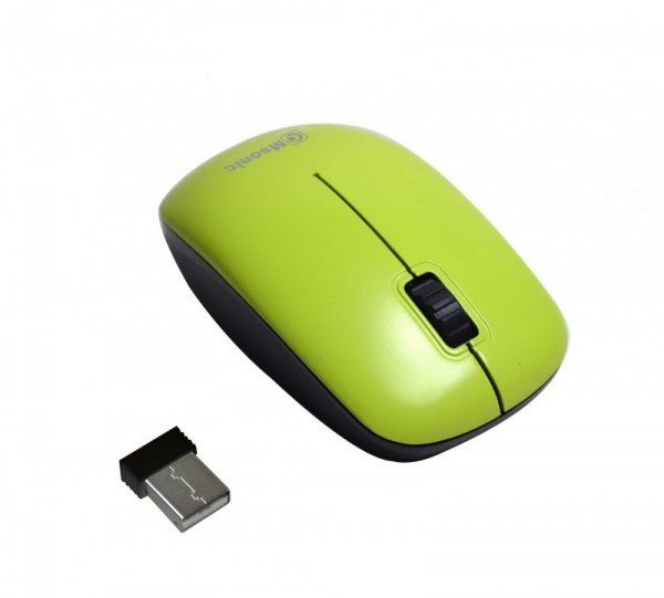 Mysz bezprzewodowa Msonic MX707G optyczna 3 przyciski 1000dpi zielona