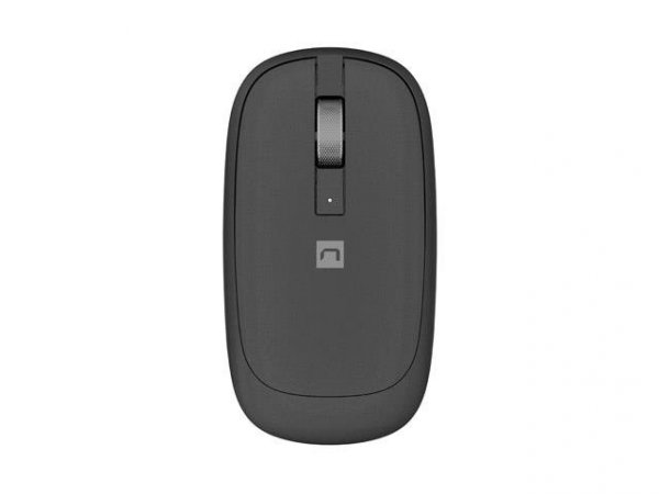 Mysz bezprzewodowa Natec Lark BT 5.0 4000DPI Cicha Blue Sense Szara