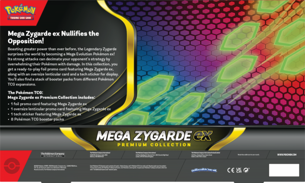 Pokemon TCG: Mega Zygarde ex Premium Collection