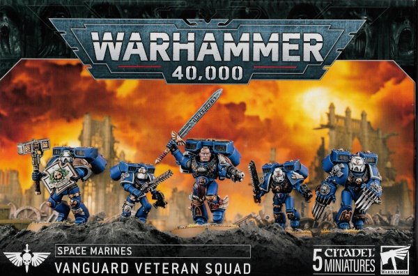 Space Marines Vanguard Veteran Squad