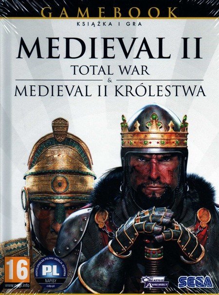 MEDIEVAL II TOTAL WAR + KRÓLESTWA GAMEBOOK PC