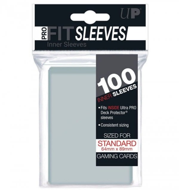 Koszulki Standard Sleeves - Pro-Fit Card Clear (100)