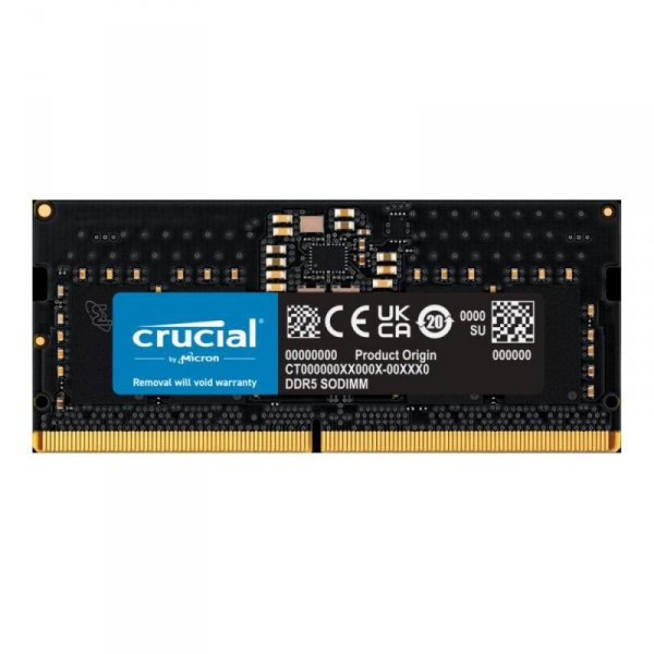 Pamięć SODIMM DDR5 16GB (1x16GB) 5600MHz CL46 Crucial 1,1V