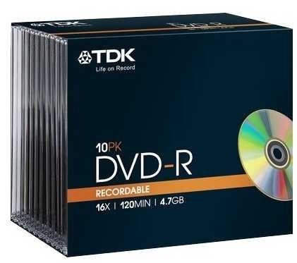 TDK DVD-R 4.7GB 16x/1szt