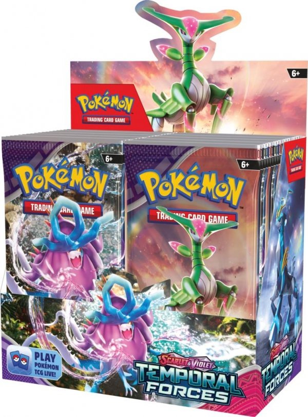 Pokémon TCG: Scarlet &amp; Violet - Temporal Forces - Booster Box (36)