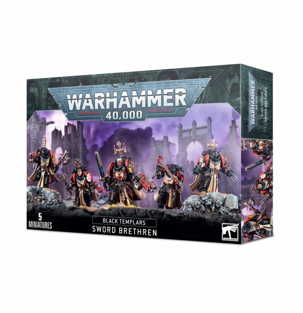 Black Templars Chaplain Grimaldus &amp; Retinue