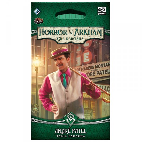 Horror w Arkham: Gra karciana - talia badacza: Andre Patel