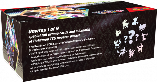 Pokemon TCG: Scarlet&amp;Violet- Prismatic Evolutions - Surprise Box Collection