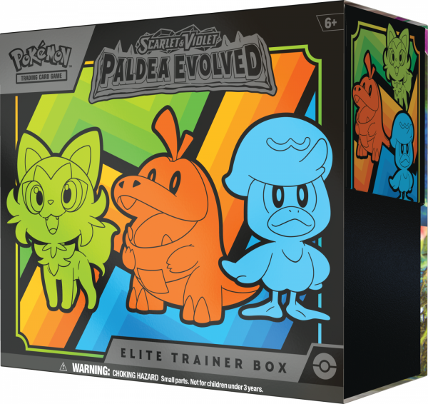 Pokémon TCG: Scarlet &amp; Violet - Paldea Evolved - Elite Trainer Box