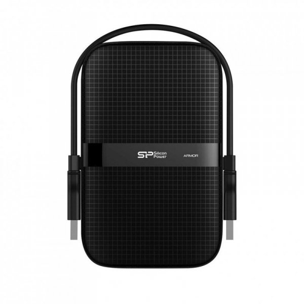 Dysk zewnętrzny 2TB 2,5&quot; USB 3.0 Silicon Power ARMOR A60 BLACK PANCERNY