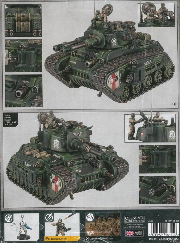 Astra Militarum: Rogal Dorn Battle Tank