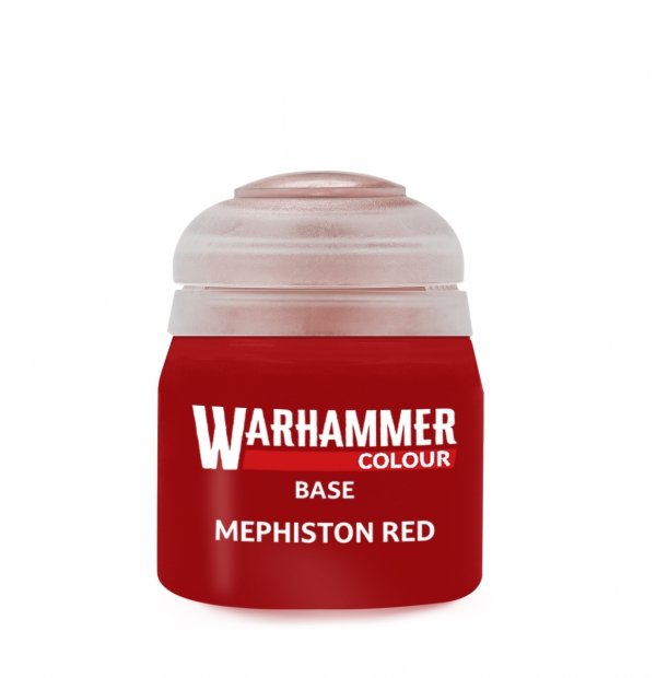 Farba Warhammer Colour Base: Mephiston Red 12ml (Citadel)
