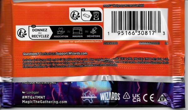 Magic the Gathering: Teenage Mutant Ninja Turtles - Collector Booster (1szt)