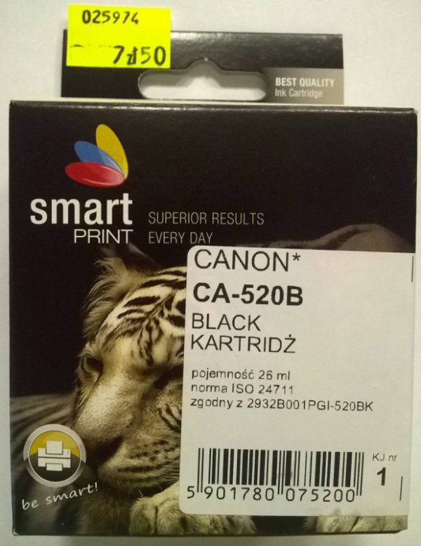 CANON PGI-520BK          smart PRINT