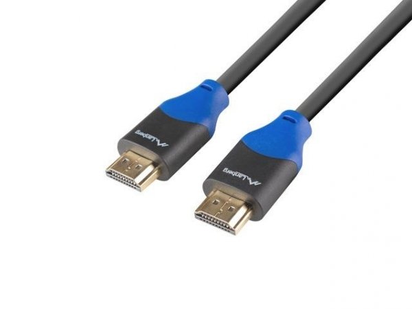Kabel HDMI Lanberg M/M v2.0 4K pełna miedź 1.8m czarny Box